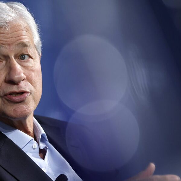 JPMorgan CEO Jamie Dimon says to ‘get over it’ on Trump’s tariff…