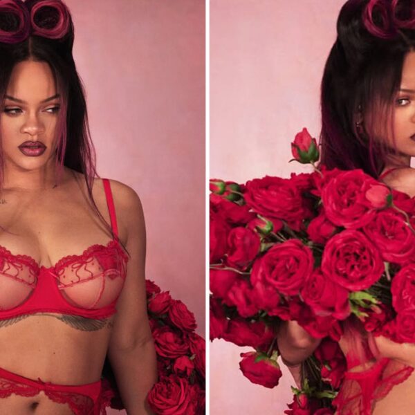 Rihanna Is Red Hot & Smokin’ In New Savage X Fenty Valentine’s…