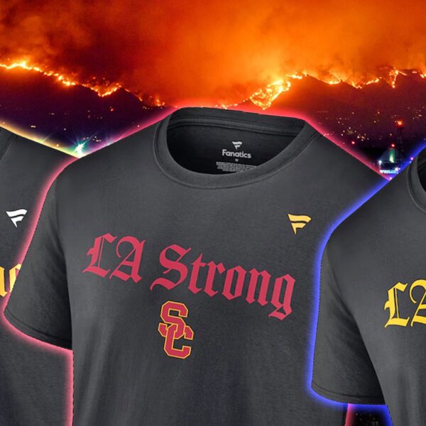 ‘L.A. Strong’ Shirt Sales Soar With 30,000 Sold, Proceeds To Help Wildfire…