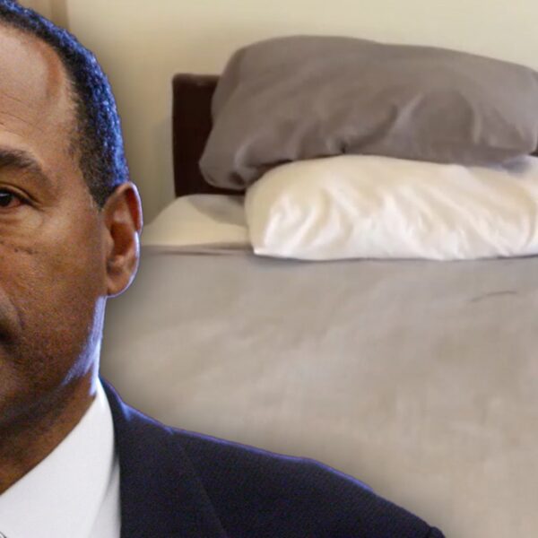 First Look Inside O.J. Simpson’s House Shows His Deathbed Before Auction