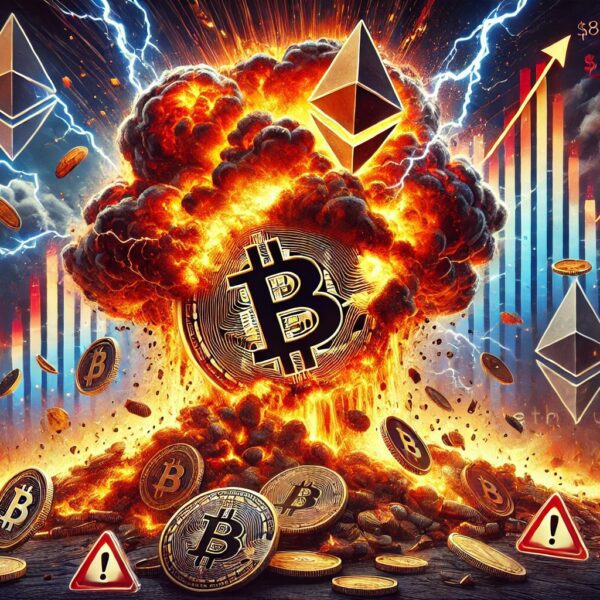 $800 Million In Crypto Longs Rekt As Bitcoin, Ethereum Crash