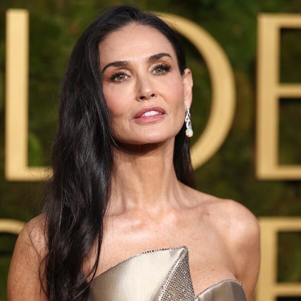 Demi Moore wins first Golden Globe