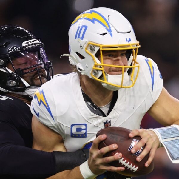 Chargers’ Justin Herbert skewered for nightmare efficiency in playoff meltdown vs. Texans