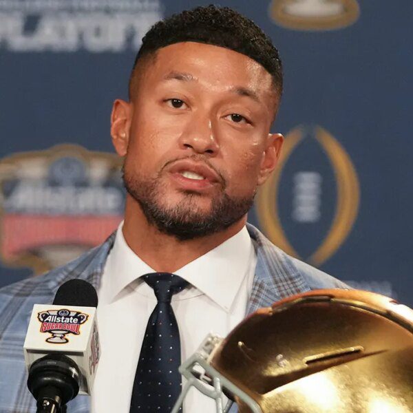 Notre Dame’s Marcus Freeman talks staff assembly after Sugar Bowl postponed following…