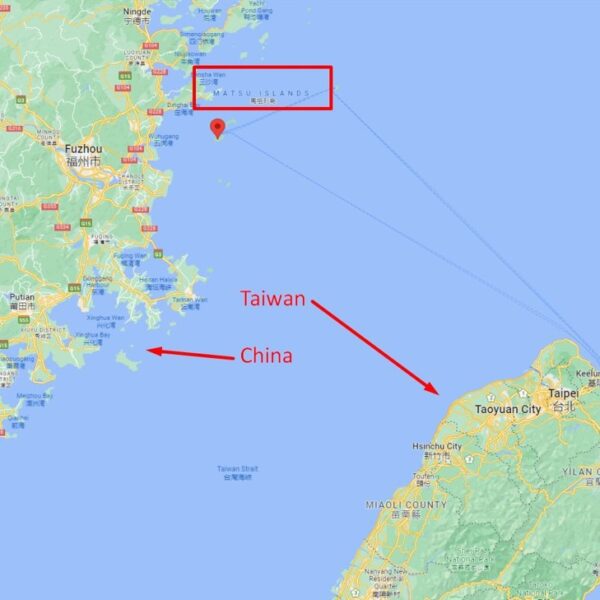 Internet cables to Matsu Islands (Taiwan) have been severed