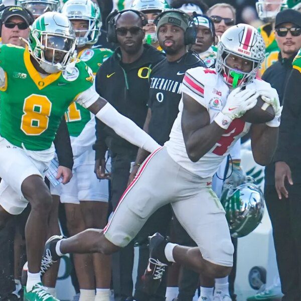 Ohio State stomps Oregon in Rose Bowl beatdown to advance to CFP…