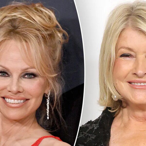 Pamela Anderson tells Martha Stewart her mom urged her to pose for…