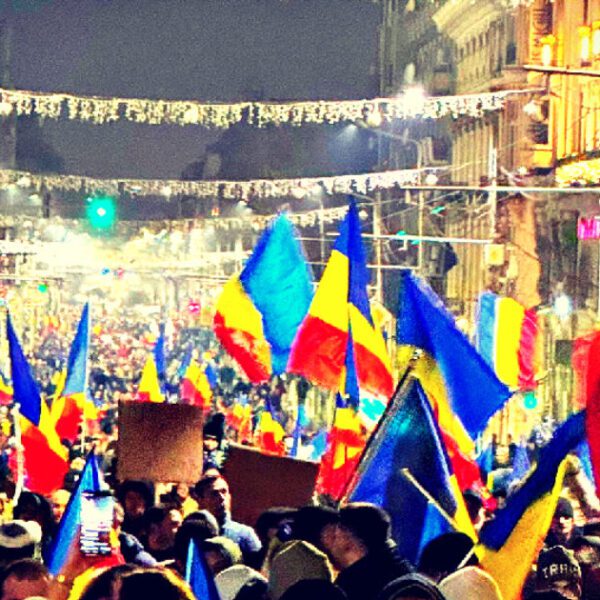 Hundreds of Thousands Flood the Streets in Romania to Protest Cancelling of…