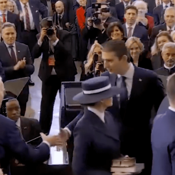 Class: Barron Trump Walks Over to Shake Joe Biden’s Hand | The…