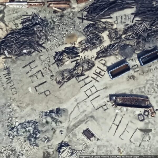 Satellite Image Reveals Chilling ‘HELP’ Signs in California, Stirring Social Media Speculation…