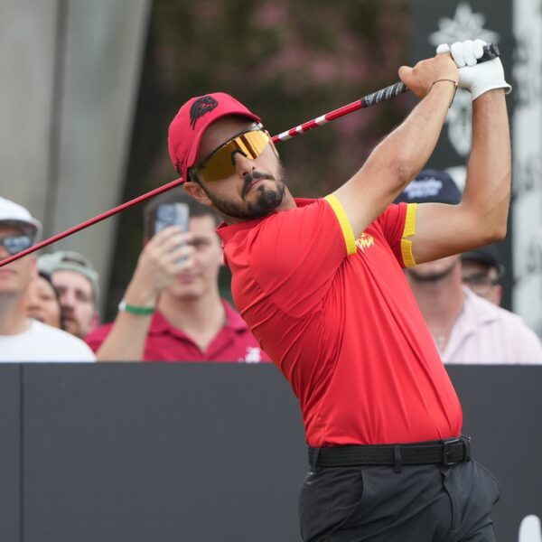 Abraham Ancer ascends into share of lead at LIV Golf Adelaide