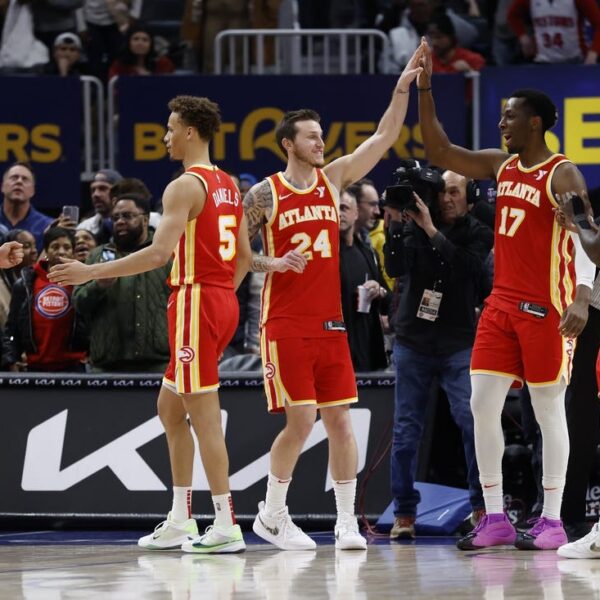 NBA roundup: Hawks nip Pistons, finish 8-game skid