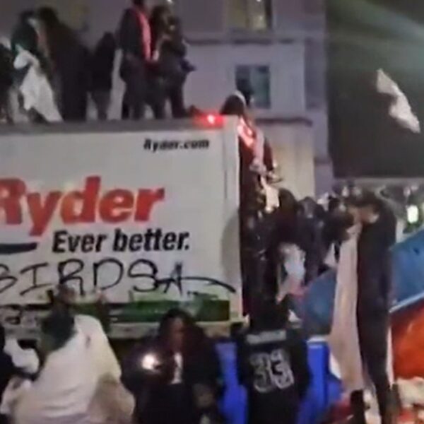Eagles Fans Go Wild in Philadelphia as They Celebrate Super Bowl Victory
