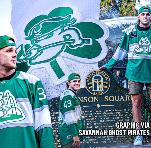 ECHL’s Savannah Ghost Pirates Get Into the Spirit of St. Patrick’s Day…