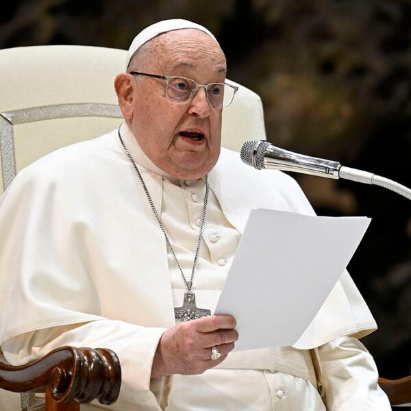 Pope Francis shares message from hospital mattress whereas in essential situation