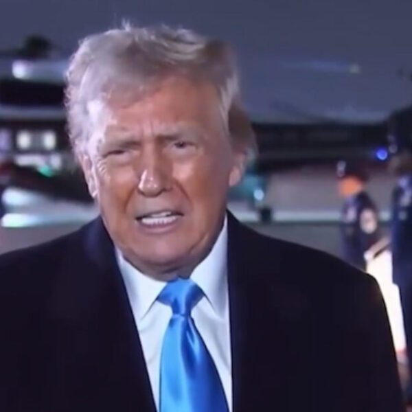 WATCH: President Trump Speaks to Reporters Upon Return to Washington DC –…