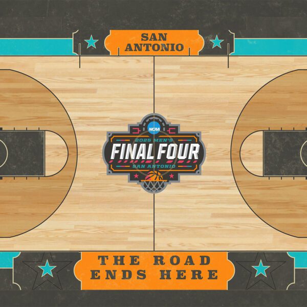 NCAA Reveals Court For 2025 Men’s Final Four In San Antonio –…