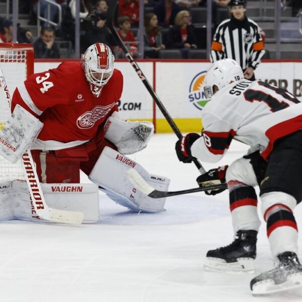 Senators soar forward early, fend off Red Wings’ rally