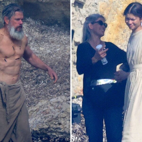 Matt Damon Sports Super Ripped Physique on ‘The Odyssey’ Set With Zendaya