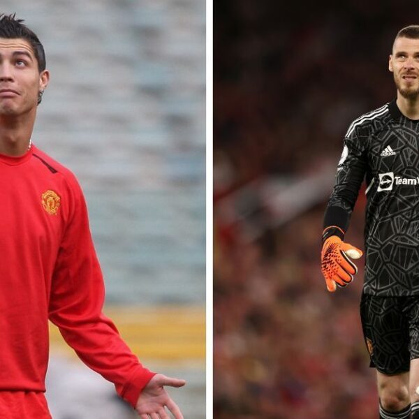 David de Gea chooses 5 strikers together with Cristiano Ronaldo as he…