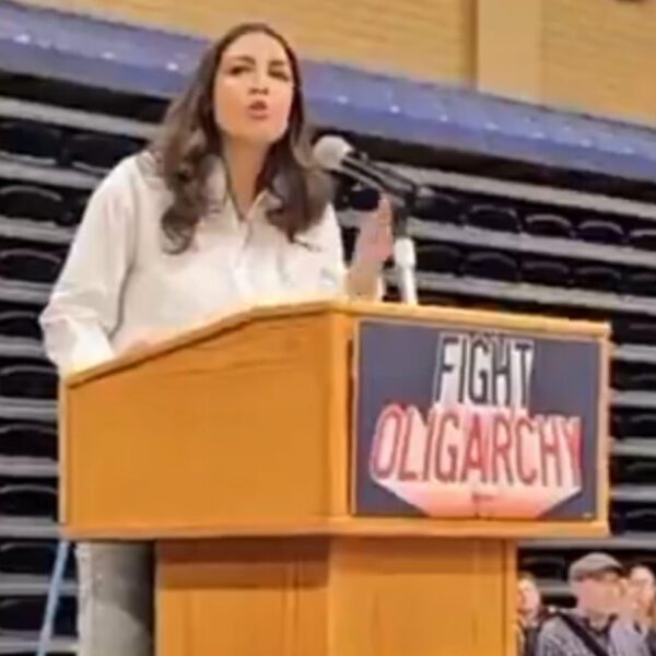 AOC Suffers Humiliating Slip of the Tongue During ‘Fight Oligarchy’ Event in…