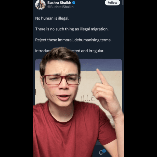 Victor Reacts: No Human is Illegal?? (Video) | The Gateway Pundit