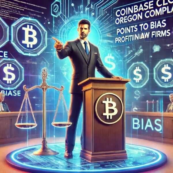 Coinbase CLO Addresses Oregon Complaint, Points To ‘Bias And Profiting Law Firms’