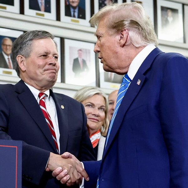 President Donald Trump endorses Republican Sen. Steve Daines of Montana