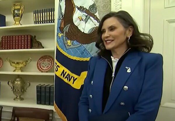 Michigan Governor Gretchen Whitmer Tried to HIDE HER FACE From Photographer During…