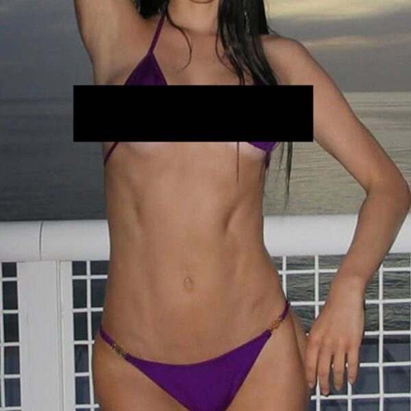Guess the Top Model Rockin’ This Purple Bikini!