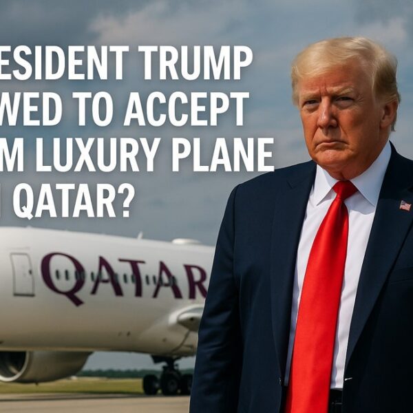 Is President Trump Allowed to Accept an Airplane from Qatar?
