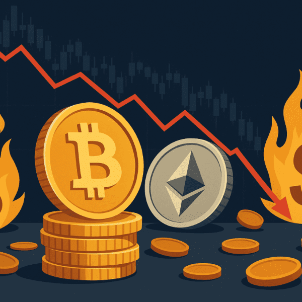 Bitcoin and Ethereum Lead as Crypto Liquidation Tops $724 Million