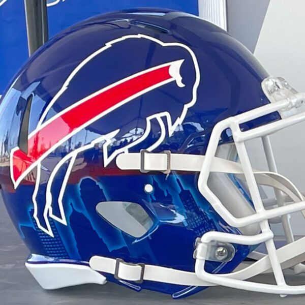 Viral Blue Helmet Not Part Of Buffalo Bills’ New “Rivalries” Uniform –…
