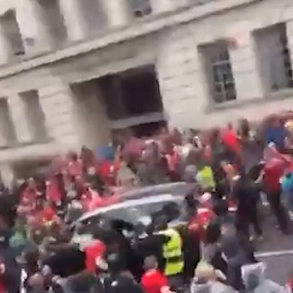 Car Plows Through Massive Crowd at Liverpool Soccer Parade in UK, on…