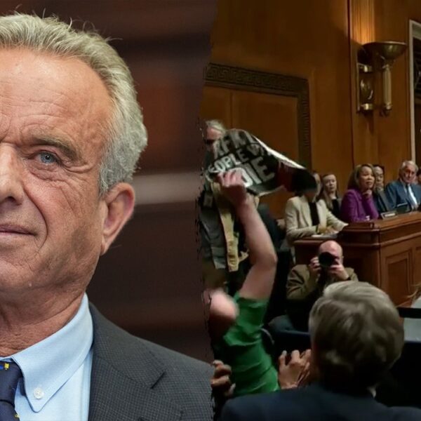 ‘RFK Kills People With Hate’: Angry protesters disrupt Senate listening to