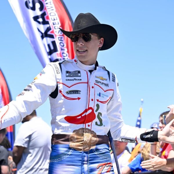 Carson Hocevar capturing for first Cup Series win in native Michigan