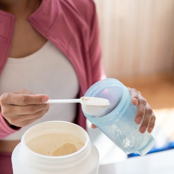 Could protein powder be inflicting abdomen points?