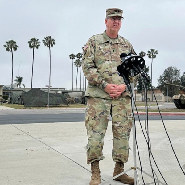U.S. Marines detain first civilian protester in LA throughout nationwide protests