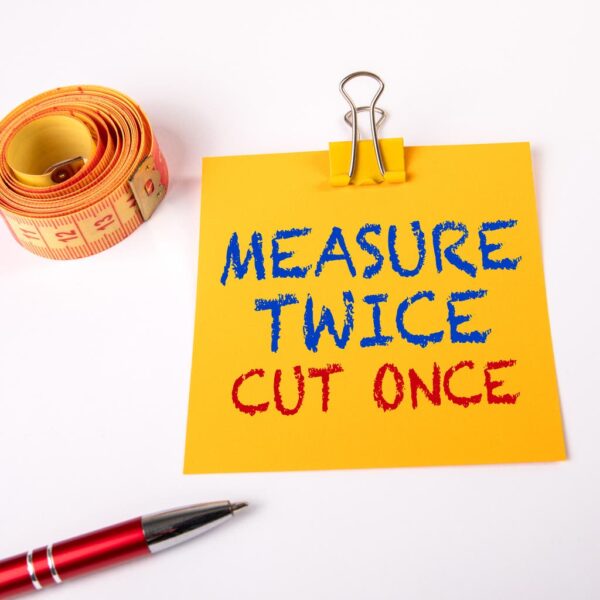 Measure Twice, Cut Once | Seeking Alpha