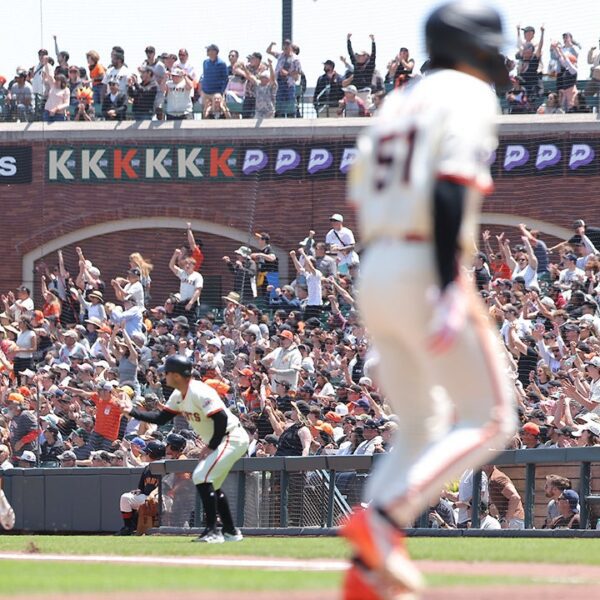 Baseball thrown from crowd throughout Giants-Braves recreation sparks confusion on subject