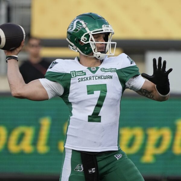 Trevor Harris, Roughriders put 4-0 document on line vs. Stampeders
