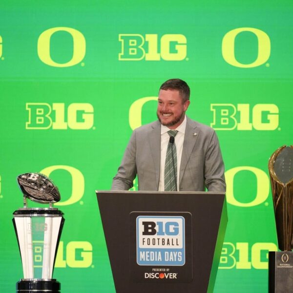 Undefeated in Big Ten, Oregon one way or the other chasing redemption…