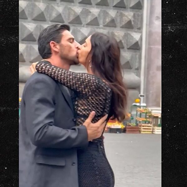 Irina Shayk and Michele Morrone Passionately Kiss for Dolce & Gabbana Ad