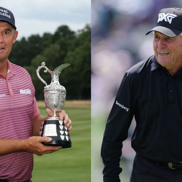 Padraig Harrington joins Gary Player in an unique membership following his victory…