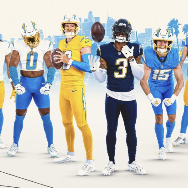 Los Angeles Chargers Reveal New Navy Blue Alternate Uniforms, Gold Jerseys, Powder…