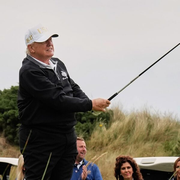 Trump mixes international coverage wins, golf whereas opening new Scotland course