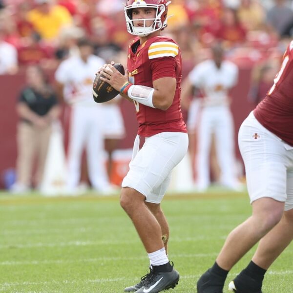 Rocco Becht dazzles as Iowa State trounces South Dakota