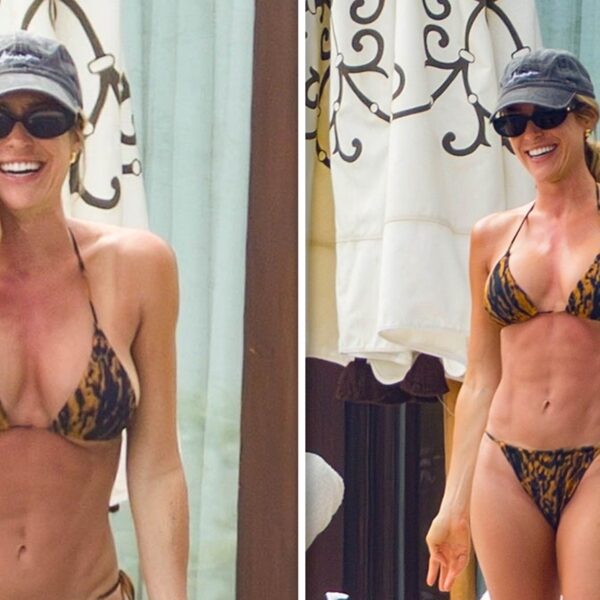 Kristin Cavallari Embraces Wild Side in Skimpy Animal-Print Bikini
