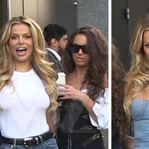 Brooks Nader Forced to Change Out of Boob-Baring Minidress for ‘GMA’