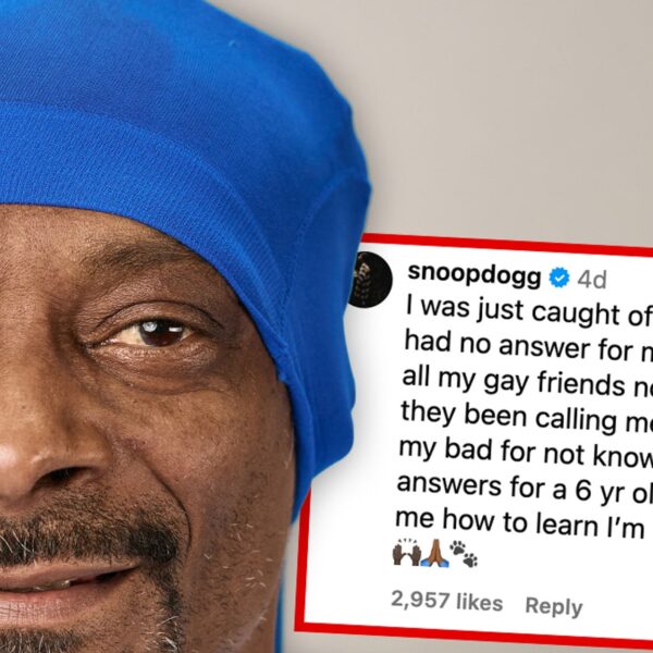 Snoop Dogg Says He Isn’t Homophobic, Asks People to Help Teach Him